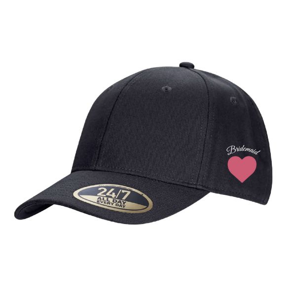 Image de cap11-Casquette Heart Bride/Bridemaid