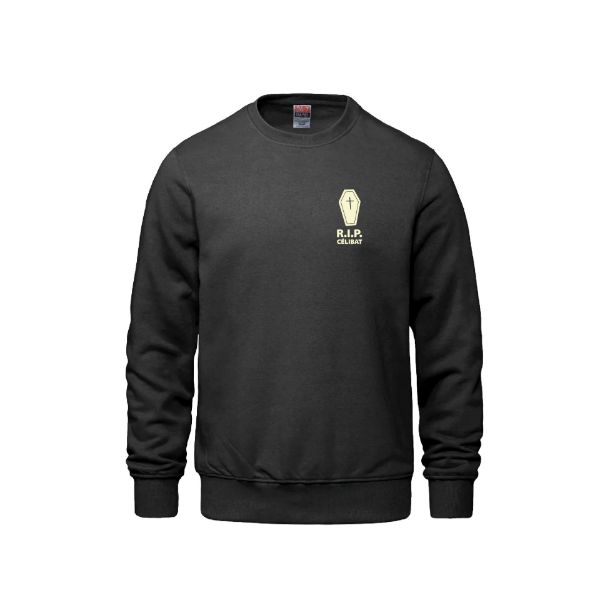 Image de CREW7-Crewneck RIP Célibat Petit logo