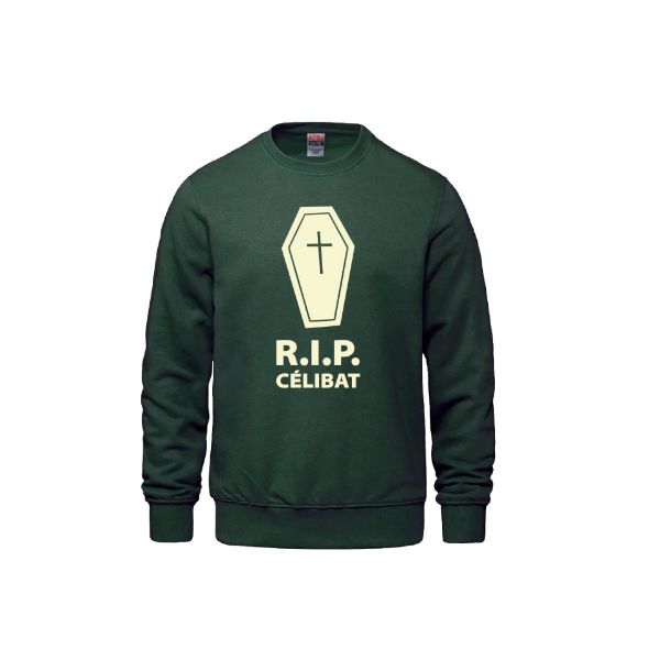 Image de CREW8-Crewneck RIP Célibat gros logo