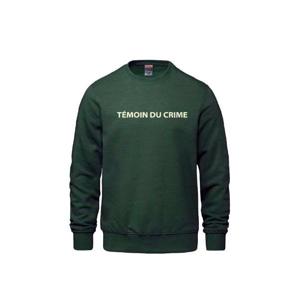 Image de CREW9-Crewneck Témoin du crime