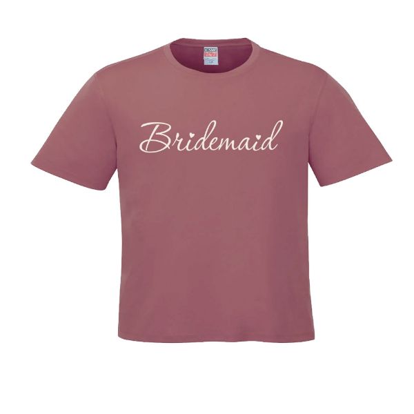 Image de TEE16 T-shirt Bridemaid Coeur I