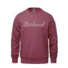 Image de CREW15-Crewneck Bridesmaid coeur sur le I