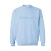 Image de CREW15-Crewneck Bridesmaid coeur sur le I
