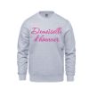 Image de CREW165-Crewneck Demoiselle d'honneur coeur sur le I