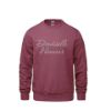 Image de CREW165-Crewneck Demoiselle d'honneur coeur sur le I
