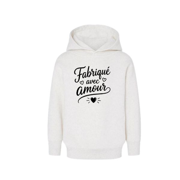 Image de HOD1-Hoody Enfant Fabriqué avec Amour 3326