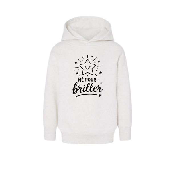 Image de HOD2-Hoody Enfant Né pour Briller 3326